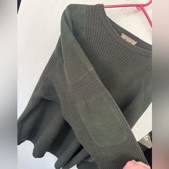Vintage 90s olive green /grey command sweater - Picture 7 of 7